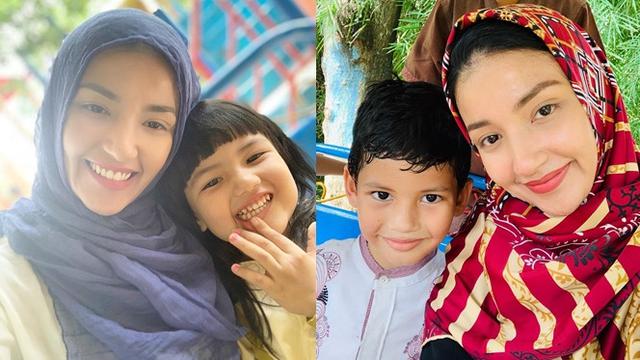 Putusan Sidang Akhirnya Keluar, Ini 7 Momen Manis Tsania Marwa dengan Kedua Anaknya