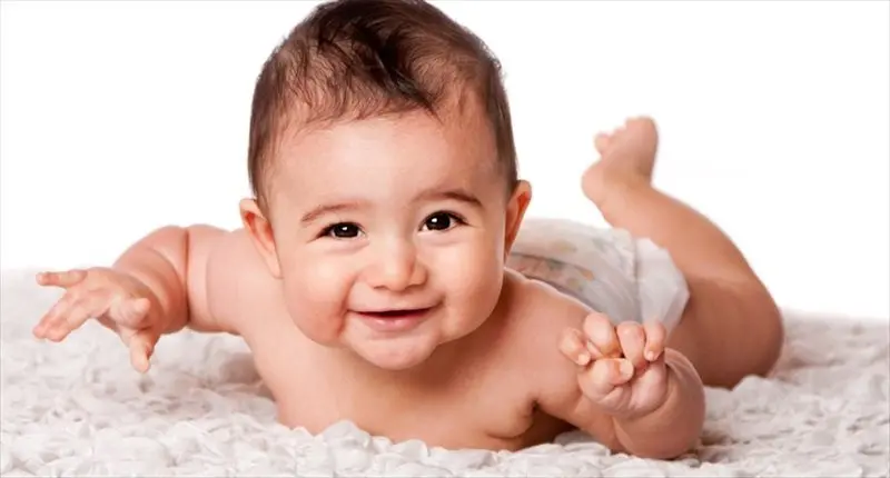 Ilustrasi bayi riang. (Sumber Foto: rawstory.com)
