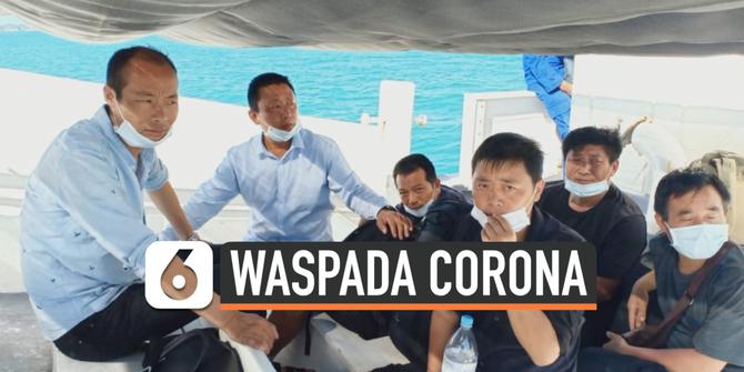 VIDEO: Enam WN China Terdampar di Rote, Terjangkit Corona?