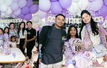 Cleo Putri Judika dan Duma Riris Merayakan Ulang Tahun ke-10 Dengan Dekorasi Ungu yang Manis dan Trampolin yang Menyenangkan