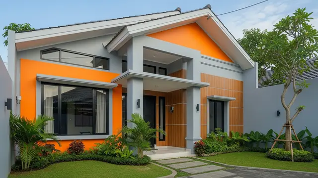 10 Kombinasi Warna Earth Tone, Bikin Eksterior Rumah Hangat dan Elegan