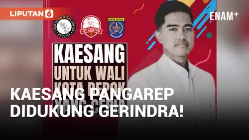 VIDEO: Gerindra Siap Dukung Kaesang Jadi Cawalkot Depok