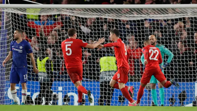 Bayern Munchen Bantai Chelsea di Stamford Brige