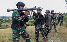 Prajurit Marinir Uji Senjata Bantuan di Situbondo, Tingkatkan Presisi Tempur dan Kesiapan Alutsista
