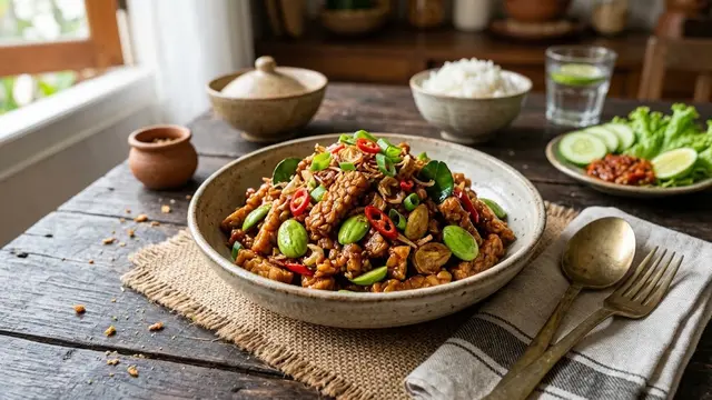 Resep Tempe Orek Kering Manis yang Tidak Cepat Lembek/AI Generated