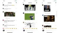Cara komen IG pakai animasi GIF baru saja muncul bagi sejumlah pengguna Instagram. (Liputan6.com/ Yuslianson)
