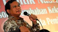 Prabowo pidato di hadapan tokoh Muhammadiyah