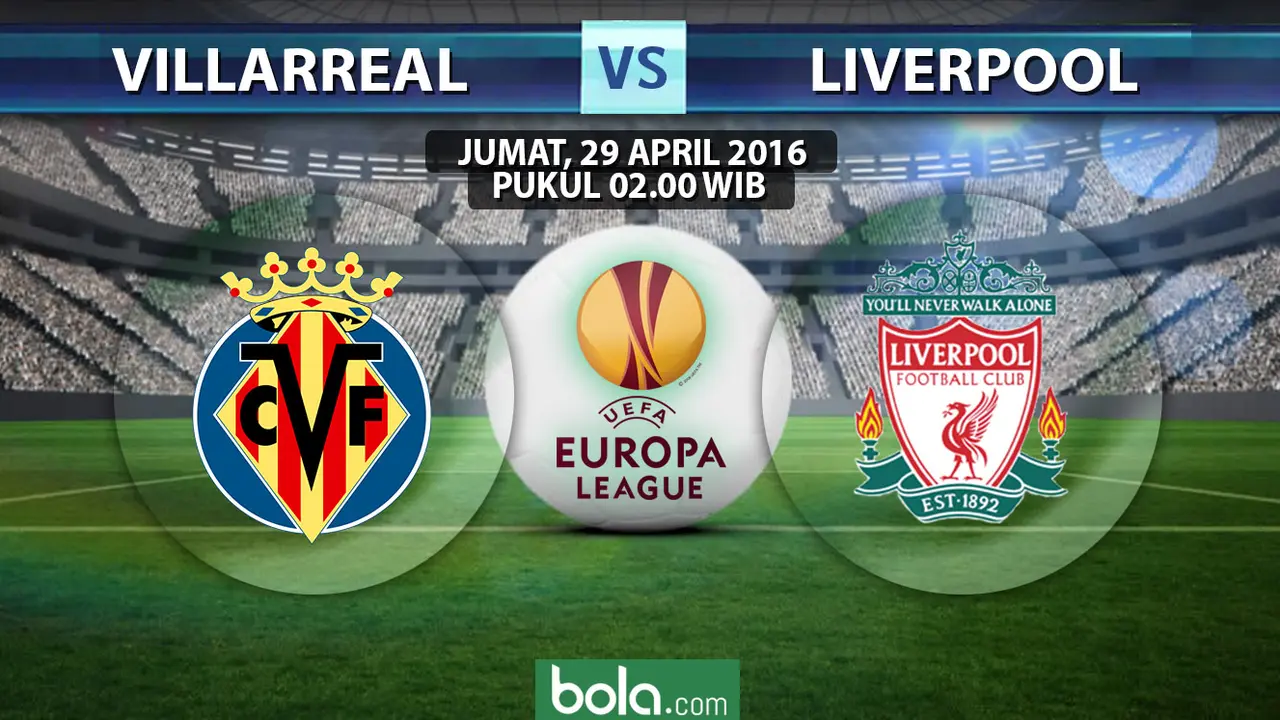 Ilustrasi Villarreal Vs Liverpool