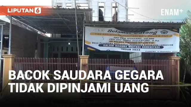 Tidak Dipinjami Uang, Pria di Lumajang Tega Bacok Saudara Ipar