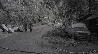 FOTO: Yang Tersisa dari Amukan Erupsi Gunung Semeru