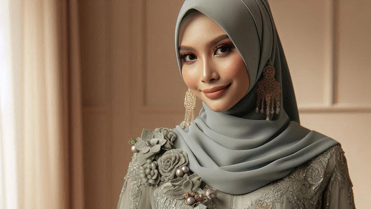 Tren Baju Lebaran 2025 Warna Sage Green