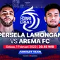 Jadwal Acara BRI Liga 1 Malam Ini :  Arema FC Vs Persela Lamongan di Vidio