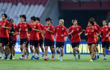 FOTO: Mengintip Timnas Jepang Jajal Rumput Stadion Gelora Bung Karno Jelang Hadapi Timnas Indonesia