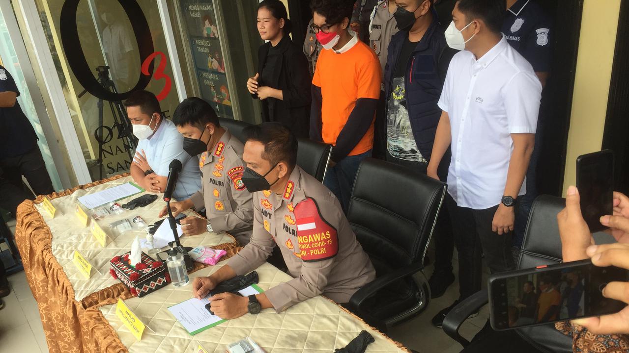 Ardhito Pramono tersangka narkoba jenis ganja