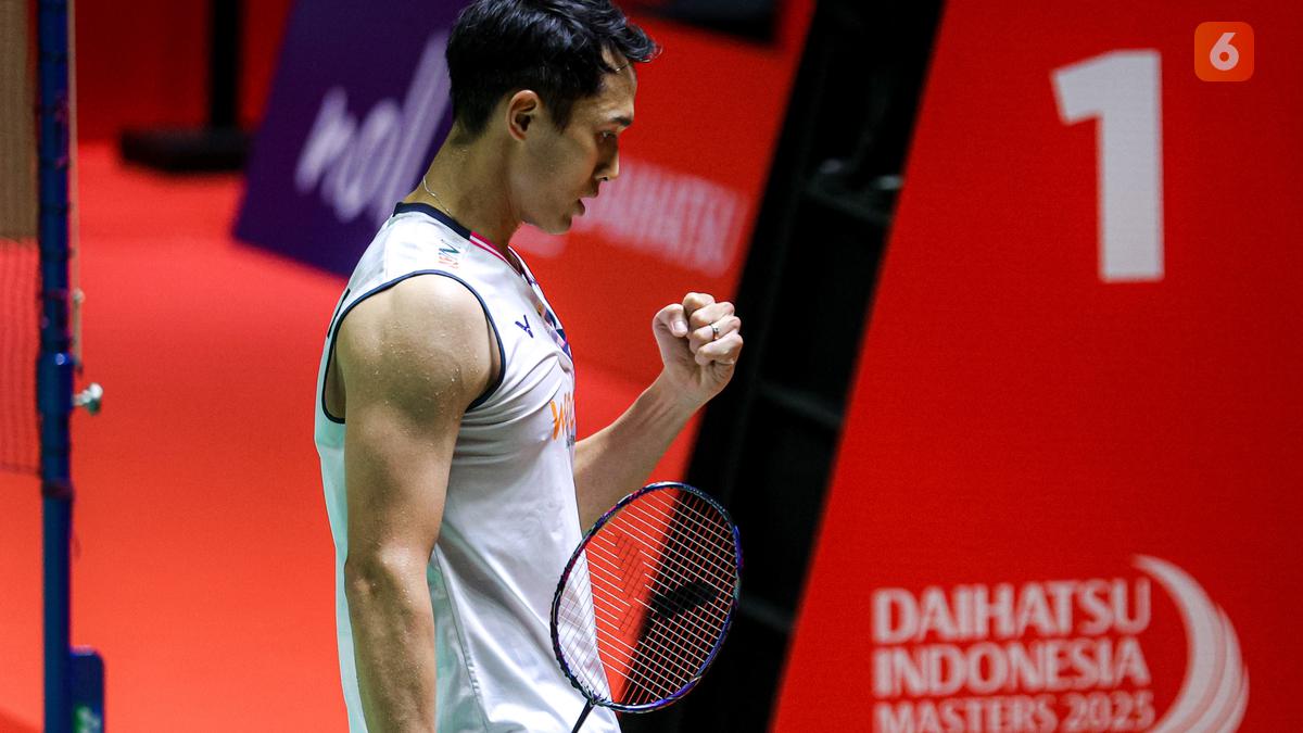 Jonatan Christie Lolos Final Indonesia Masters 2025