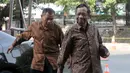 Mantan Ketua Mahkamah Konstitusi Mahfud MD tiba di gedung KPK, Jakarta, Kamis (13/9). Mahfud tiba sekitar pukul 09.55 WIB mengaku akan berdiskusi terkait kasus korupsi yang sudah merajalela di Tanah Air. (Merdeka.com/Dwi Narwoko)