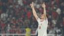 <p>Selebrasi pemain Timnas Indonesia, Thom Haye setelah mencetak gol pertama ke gawang Filipina pada laga terakhir Grup F putaran kedua kualifikasi Piala Dunia 2026 Zona Asia di Stadion Utama Gelora Bung Karno (SUGBK) Senayan, Jakarta, Selasa (11/6/2024). (Bola.com/M Iqbal Ichsan)</p>