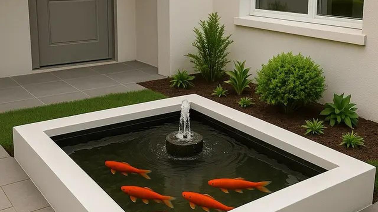 5 Model Kolam Ikan dan Taman Minimalis di Lahan Sempit, Hunian Makin Cantik