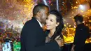 Momen ini terjadi satu hari setelah Kanye West mengumumkan dirinya akan miliki anak. (Denise Truscello/WireImage.com/USWeekly)