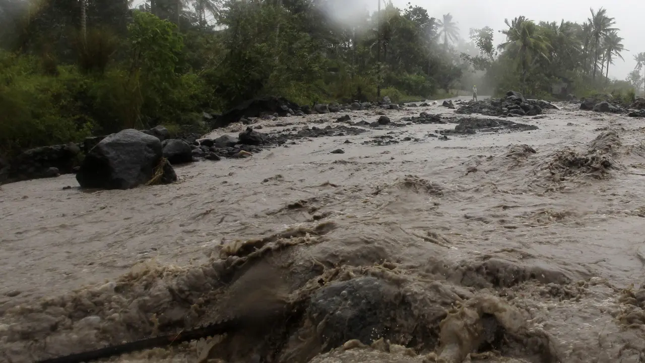 Topan Hagupit di Filipina.