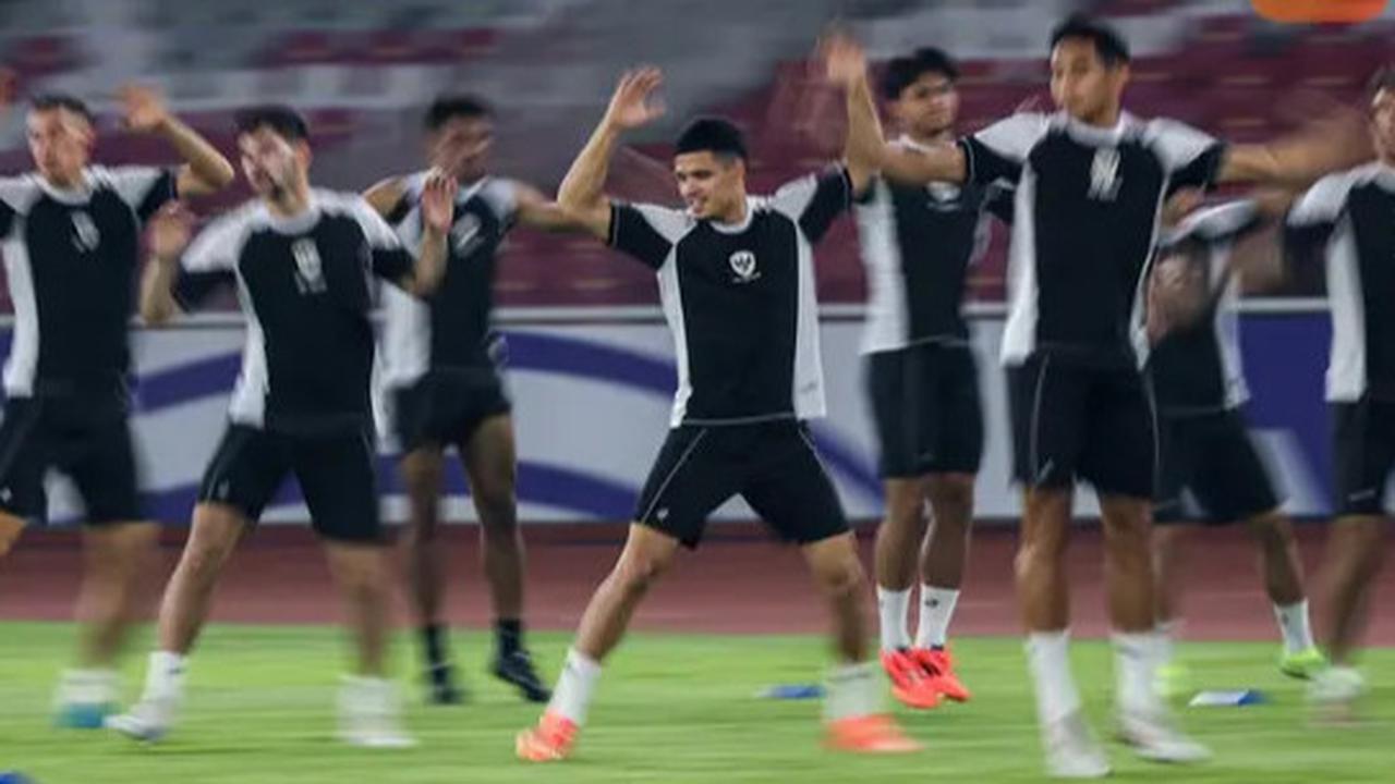 FOTO: Mengintip Persiapan Terakhir Timnas Indonesia Sebelum Hadapi Jepang di Kualifikasi Piala Dunia 2026
