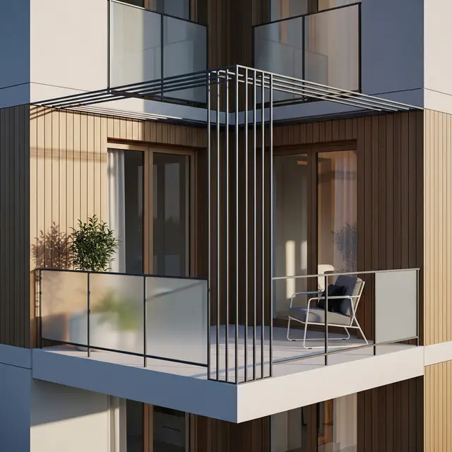 Balkon Besi Minimalis