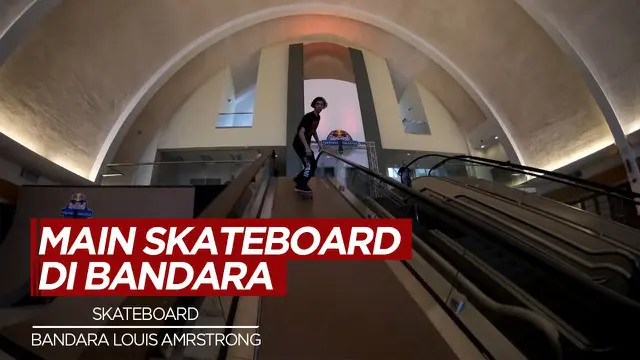 Berita Video Bandara Terbengkalai di Amerika Serikat Ini Disulap Jadi Arena Skateboard