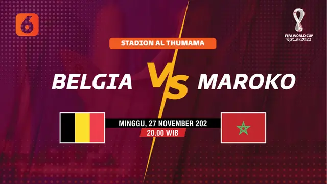 Belgia vs Maroko