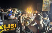 Patroli Cipta Kondisi Polres Ternate Tertibkan Pesta Larut Malam dan Amankan Pemuda Mabuk