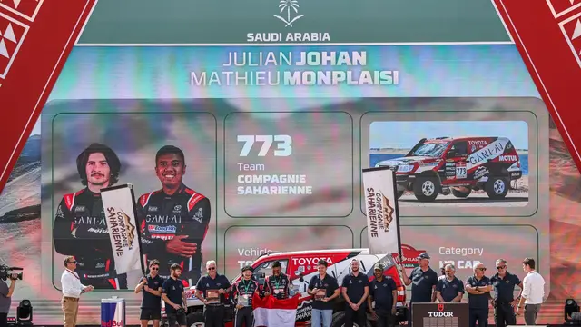 Pereli Nasional Jejelogy Cetak Sejarah di Rally Dakar 2026 (ist)