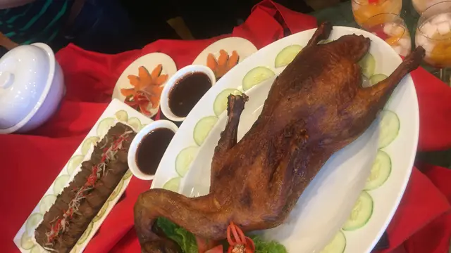 Roasted Duck with Hoisin Sauce