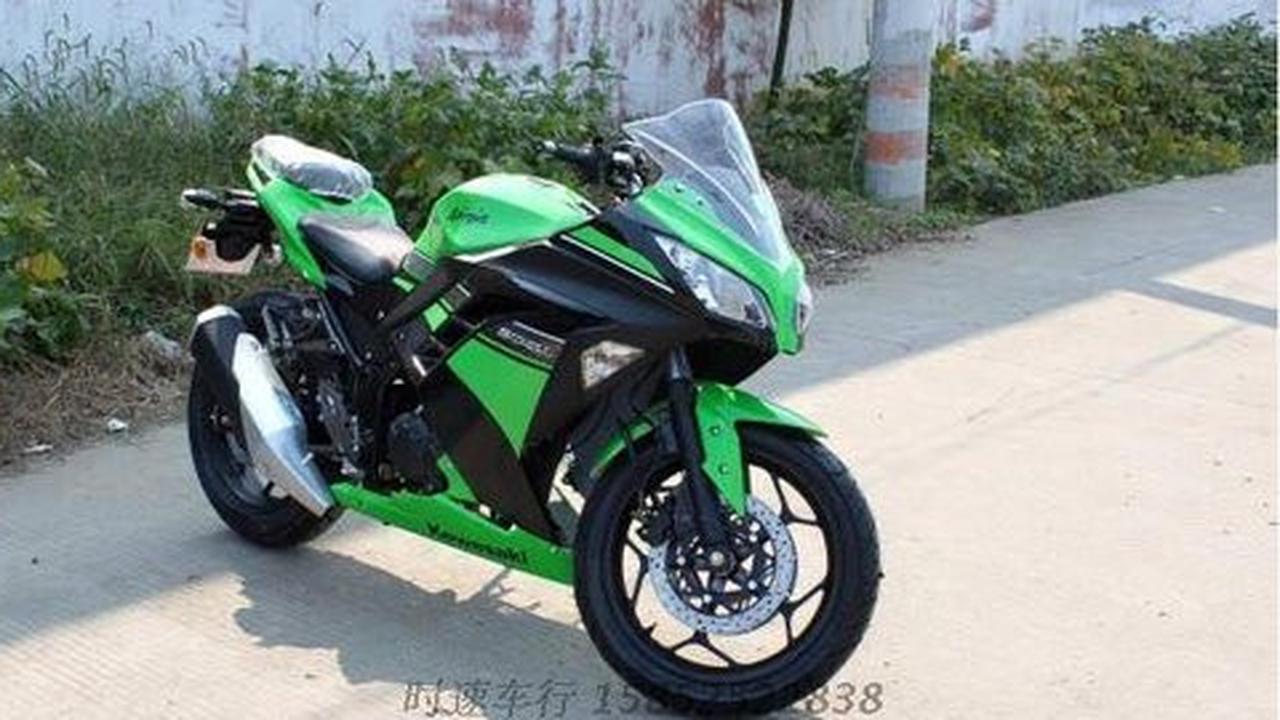 Kewesaki Ninja 150, motor duplikat Ninja 250 dari China