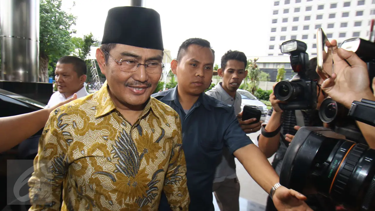 Ketua DKPP RI Jimly Asshiddiqie Datangi KPK