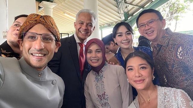 7 Potret Pasangan Pejabat di Resepi Pernikahan Kaesang Pangarep dan Erina Gudono