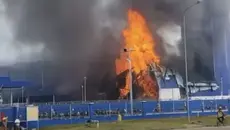 Detik-detik Kebakaran Hebat di KEK Sei Mangkei, Tiga Tewas