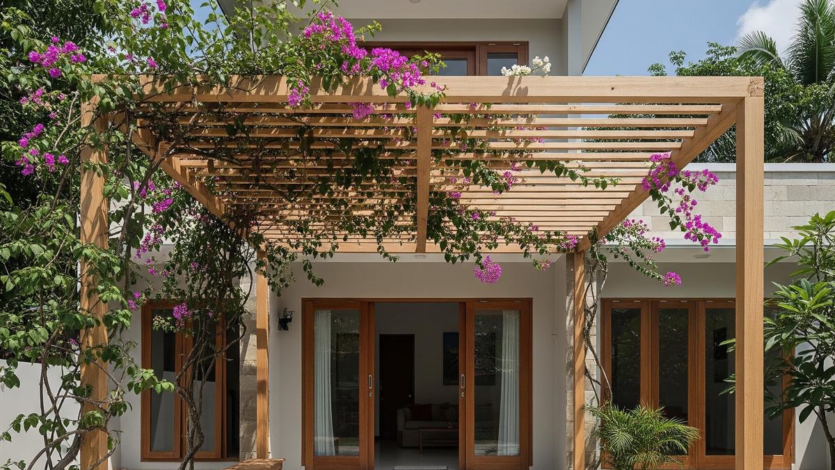 7 Desain Kanopi Teras Rumah Minimalis dengan Tanaman Rambat, Tampil Lebih Sejuk dan Estetik
