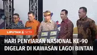 Puncak peringatan Hari Penyiaran Nasional ke-90 digelar Sabtu (12/08) sore di kawasan Lagoi Bintan, Kepulauan Riau. Tahun ini Komisi Penyiaran Nasional memfokuskan pada transformasi digital dan kampanye pemilu.
