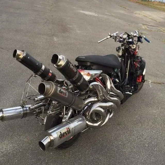 Modifikasi Knalpot Motor