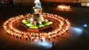 Penampilan penari dalam Festival Salzburg di Kota Salzburg, Austria (22/7). Dalam sejarahnya, festival ini lahir sebagai proyek perdamaian di tengah-tengah Perang Dunia I. (Barbara Gindl/APA/AFP)