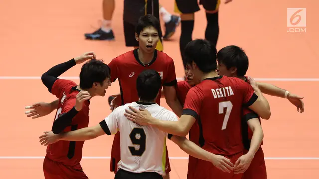 Gagal Hadang Jepang, Tim Voli Putra Indonesia Perebutkan Tempat Ketiga Lawan Korea