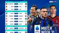 Jadwal Live Streaming Liga Italia 2023/2024 Matchweek 31 di Vidio. (Sumber: dok. vidio.com)