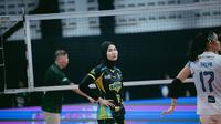 Pemain Timnas Voli Indonesia, Ersandrina Devega Salsabila. (Mosva)