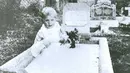 Ny Andrews mengambil gambar anak perempuannya, Joyce, yang meninggal usia 17 di Queensland, Australia tahun 1946/1947. Hasilnya mencengangkan, karena di foto itu ada anak kecil yang tampak gembira bermain di makam anaknya. (paranormal.about.com)
