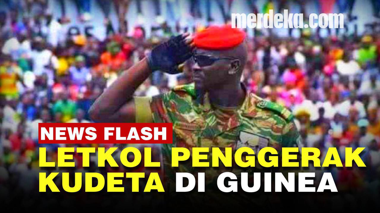 VIDEO: Peran Sentral Letkol Mamady Doumbouya, Dalang Kudeta di Guinea