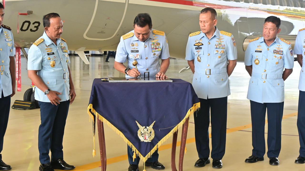 FOTO: Pangkoopsudnas Hadiri Peresmian Skadron Udara 18 di Halim Perdanakusuma