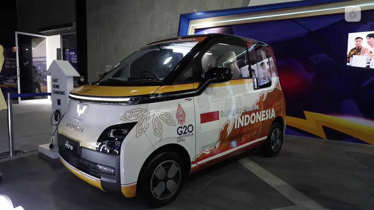 Wuling Air ev jadi official car partner KTT G20 Bali