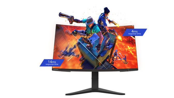 Lenovo Rilis Monitor Lengkung Khusus Gamer Dengan Harga Terjangkau Tekno Liputan6 Com