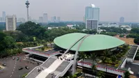 Gedung DPR di Senayan, Jakarta.