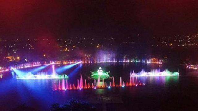 Air Mancur Sribaduga Jadi Destinasi Wajib Saat Berkunjung Ke