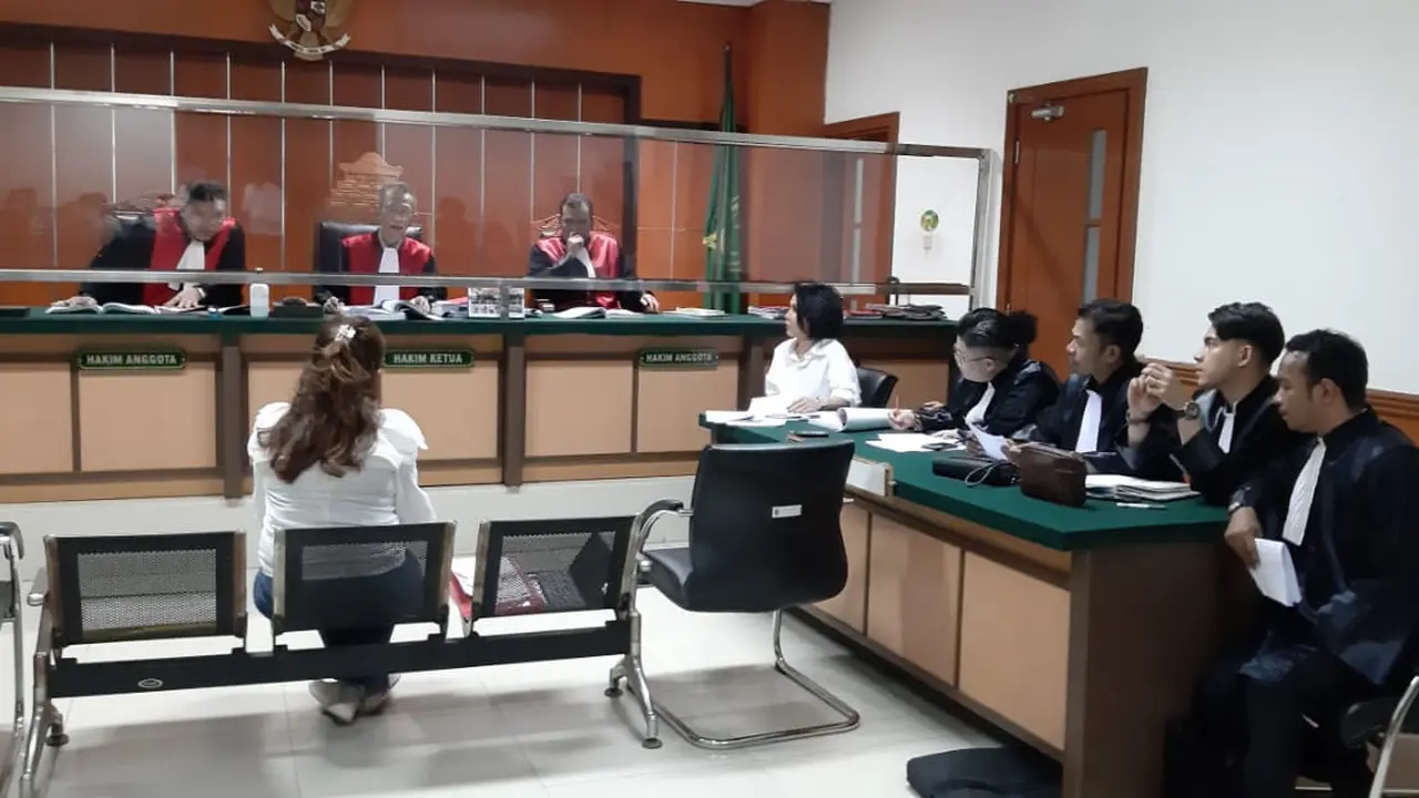 Sidang lanjutan kasus dugaan penipuan dan penggelapan uang oleh Terdakwa Natalia Rusli terhadap korban koperasi simpan pinjam (KSP) Indosurya, kembali digelar di Pengadilan Negeri Jakarta Barat (PN Jakbar) (Istimewa)